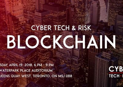 Cyber Tech and Risk – Blockchain (April 19, 2018)