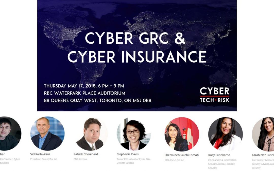 Event Highlights – Cyber GRC and Cyber Insurance (May 17, 2018)