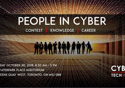 People in Cyber Conference (Oct 20, 2018)