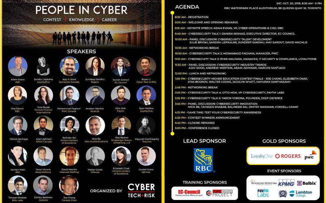 Event Highlights – People in Cyber Conference (Oct 20, 2018)