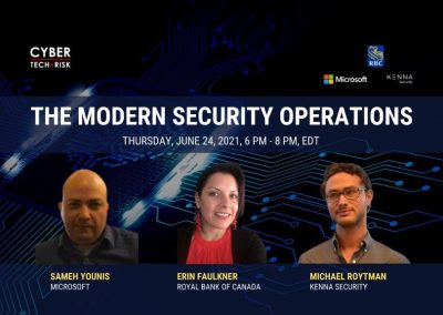 Virtual Event Highlights – The Modern Security Operations (June 24, 2021)