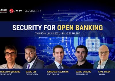 Virtual Event Highlights – Security for Open Banking (July 8, 2021)